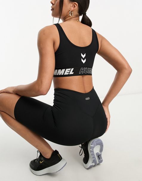 Nike Training – Dri-FIT – Sport-BH in Schwarz mit hoher Stützfunktion und  Swoosh-Logo