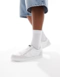 [Hummel] Hummel slimmer stadil tonal low canvas sneakers in white 43 WHITE