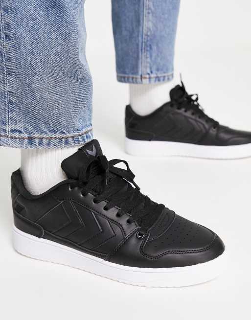 Hummel St Powerplay Sneaker in Schwarz