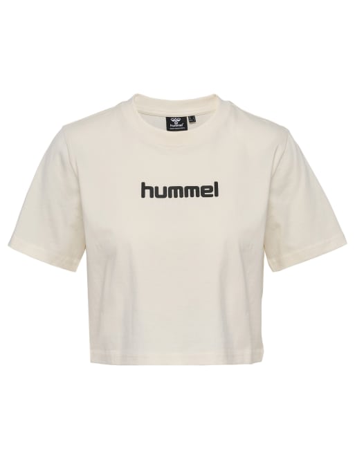 hummel - T-shirt à logo - Crème