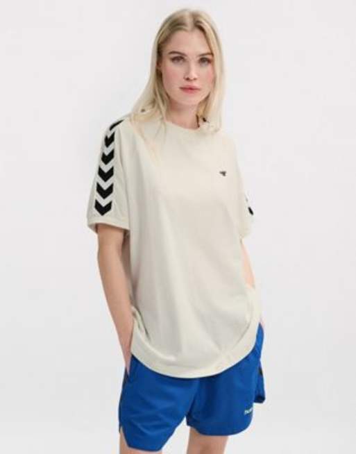 hummel - Top à logo - Blanc