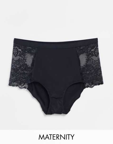 Culottes Maternité 3pcs Shindn - Taille Haute Slogans Drôles Sans Couture