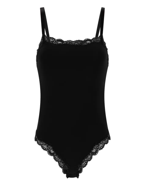 Hunkemoller Alissia body in black - view 1