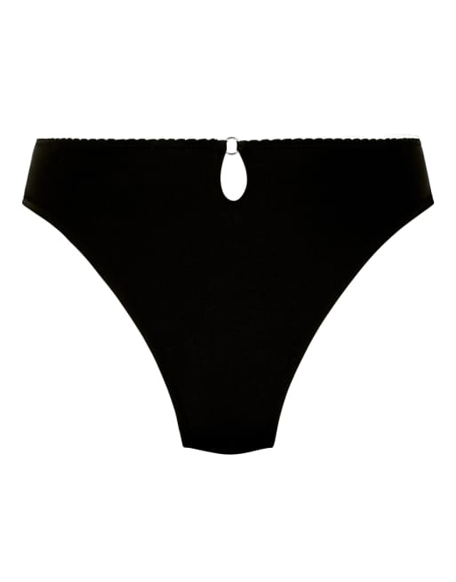 Hunkemöller - Andrea - Valentijn - Brazilian slip in zwart, 6 van 6