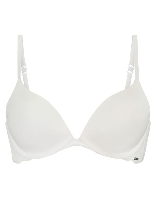 Hunkemöller - Angie - Gewatteerde push-up bh met beugel in wit, 4 van 4