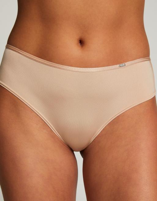 Hunkemöller - Angie - Lot de 2 culottes brésiliennes - Beige, 2 de 3
