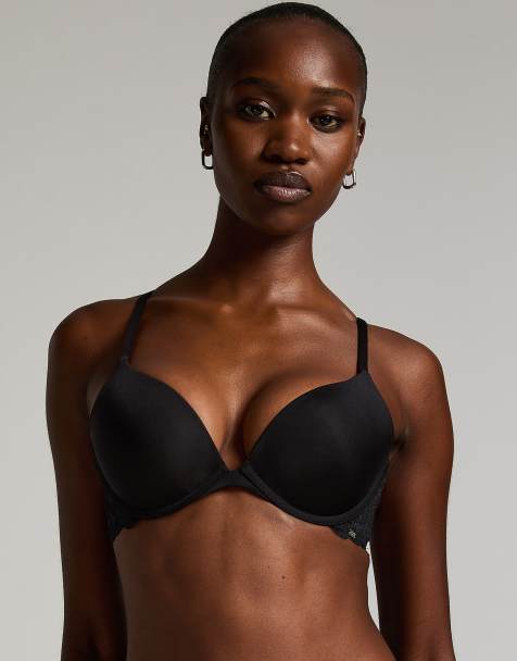 Hunkemoller - Angie - Soutien-gorge push-up rembourré à armatures - Noir - view 1