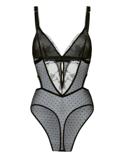 Hunkemoller Body lindi in Schwarz, 5 von 5