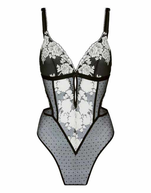 Hunkemoller body lindi noir, 4 de 5