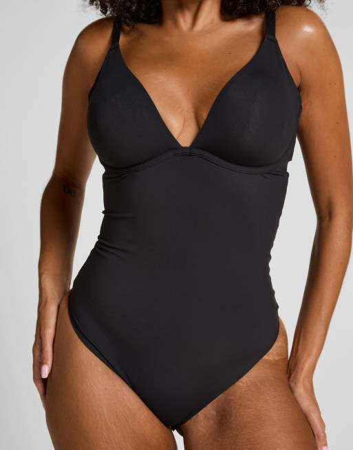 Hunkemoller body lisse non rembourré noir, 2 de 5