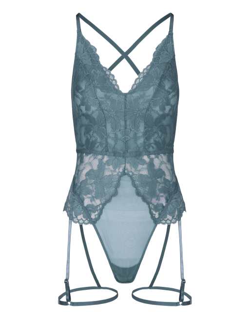 Hunkemoller body Viktoria bleu, 6 de 7
