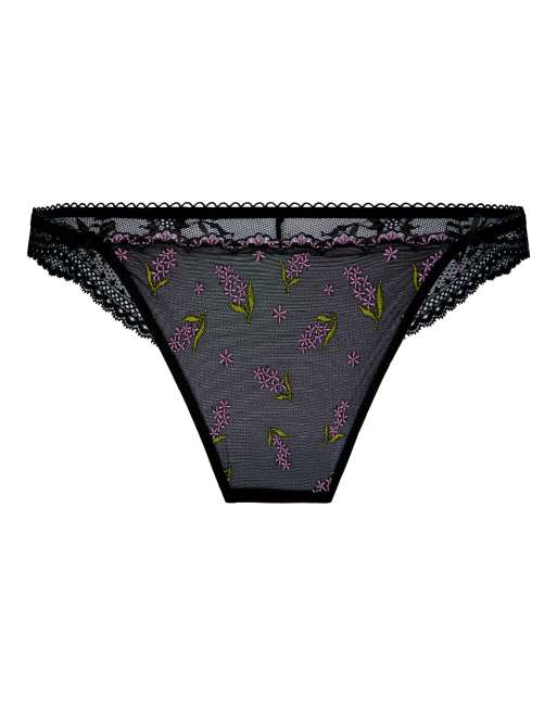 Hunkemoller Brazilian iris in black, 4 of 5