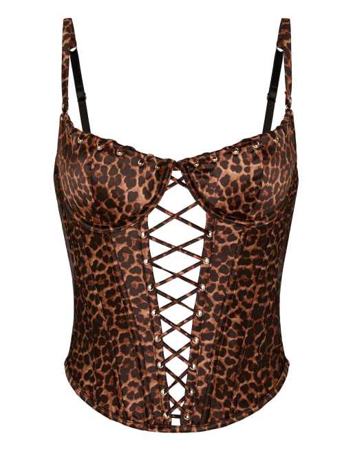 Hunkemoller bustier Quinn marron, 5 de 6