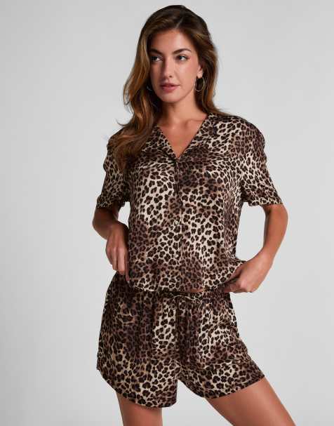 Hunkemoller - Chemise en satin - Noir - view 1