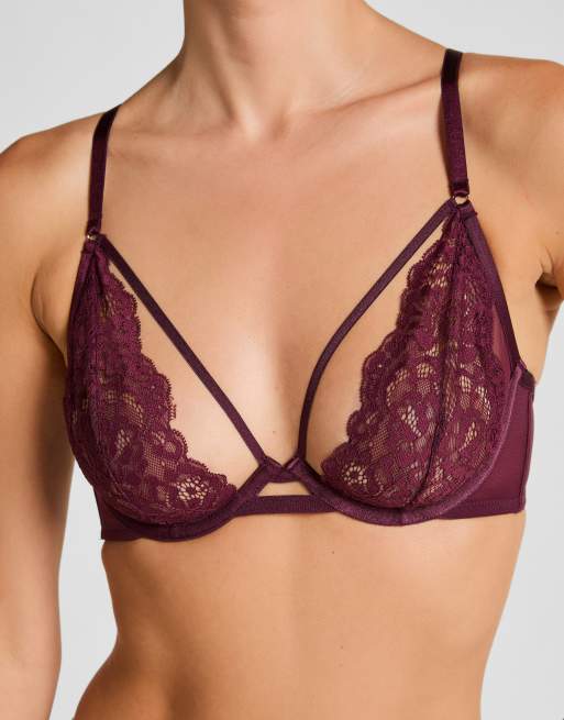 Hunkemöller - Cinnamon - Valentijn - Beugel-bh zonder vulling in rood, 2 van 4
