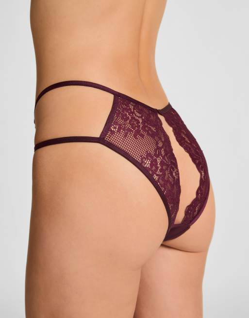 Hunkemöller – Cinnamon Valentine – Brasilianischer Slip in Rot, 2 von 4