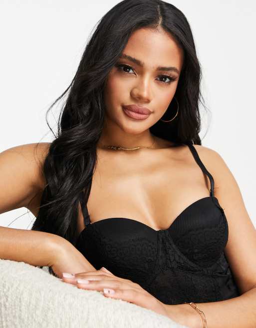 Hunkemoller Cora Body à armatures avec string en dentelle et