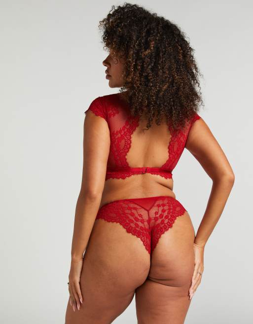 Hunkemoller Daisy Brazilian in Rot, 3 von 5
