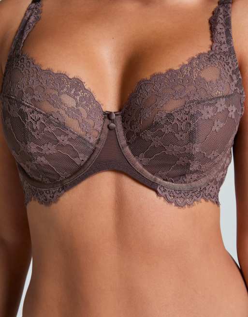 Hunkemoller - Daisy - Soutien-gorge non rembourré à armatures - Marron, 2 de 5