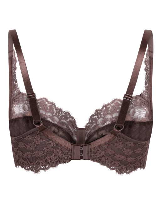 Hunkemoller - Daisy - Soutien-gorge non rembourré à armatures - Marron, 5 de 5