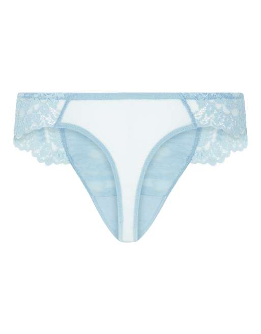 Hunkemoller Daisy String in Blau, 5 von 5