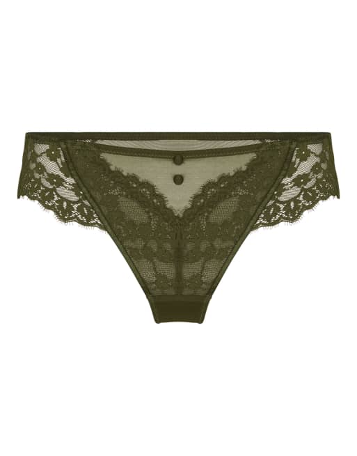 Hunkemoller Daisy String in Grün, 4 von 5