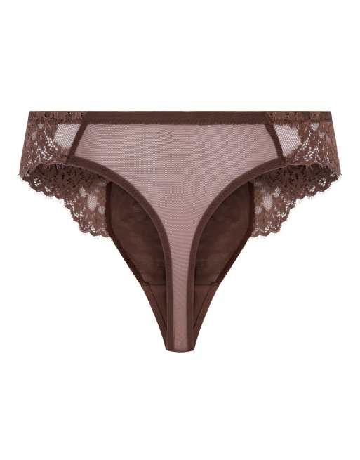 Hunkemoller - Daisy - String - Marron, 4 de 4