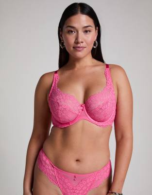 Hunkemöller - Daisy - Unwattierter Bügel-BH in Rosa