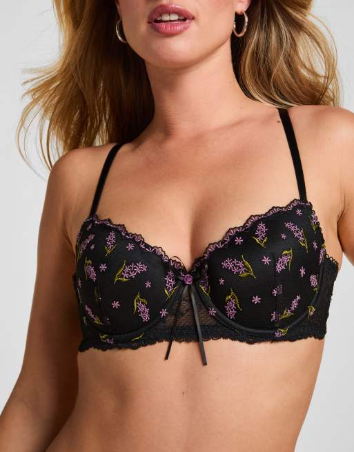 Hunkemoller Gepolsterter Bügel-BH Iris in Schwarz, 2 von 6