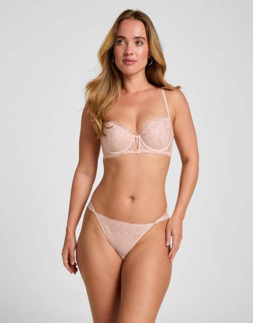 Hunkemoller gewatteerde beugelbh Nola in roze, 3 van 6