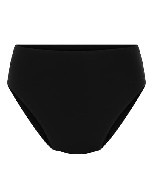 Hunkemöller – Glatter Brasilian-Slip in Schwarz, 4 von 4