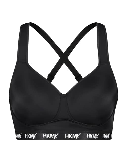 Hunkemöller – Hkmx The All Star Level 2 – Sport-BH in Schwarz, 2 von 4