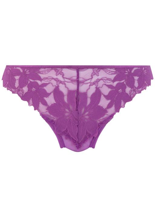 Hunkemoller - Ingrid - Braziliaanse slip in paars, 4 van 4