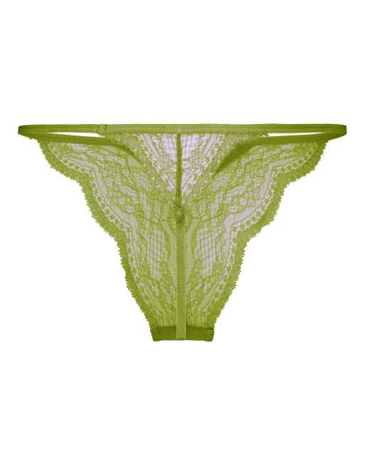 Hunkemoller Isabelle String in Grün, 5 von 5