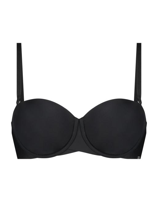 Hunkemoller - Jane - Soutien-gorge rembourré à armatures et bretelles amovibles - Noir