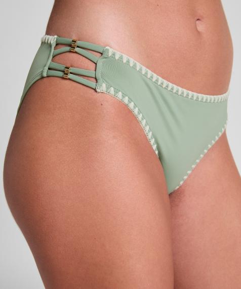 Hunkemöller – Joburg Rio – Bikinihose in Grün - view 1