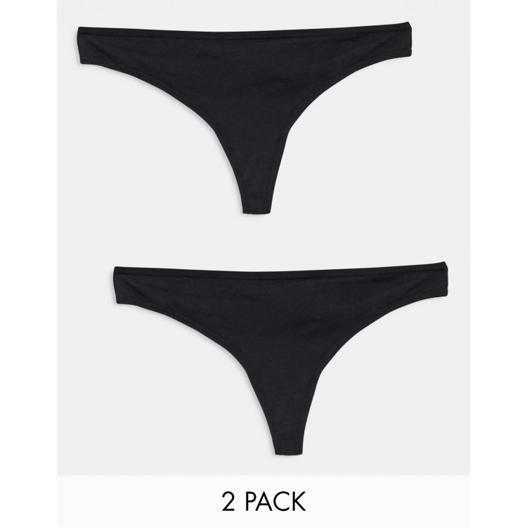 2 Cotton Thongs Kim for €9 - Thongs - Hunkemöller