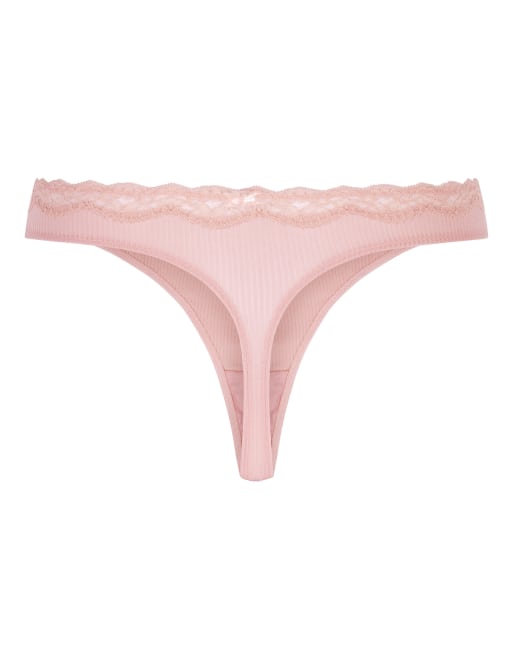 Hunkemöller - Lila - String in roze, 5 van 5