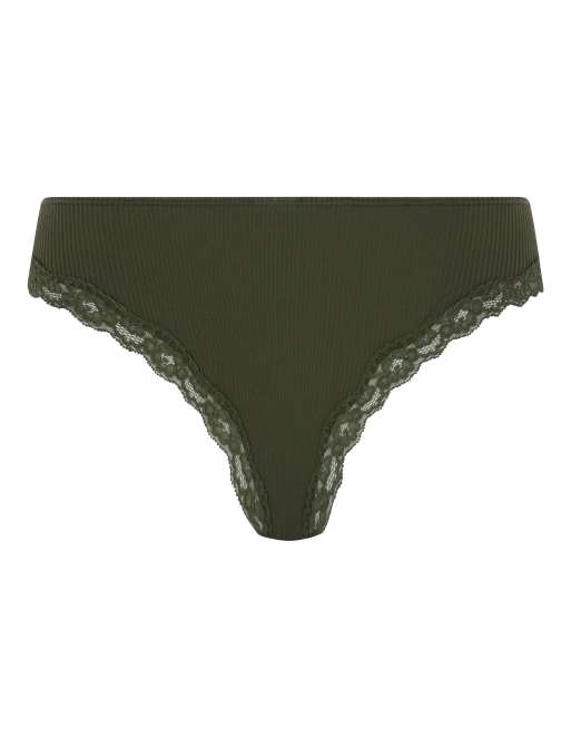 Hunkemoller Lola brazilian in green, 2 of 5