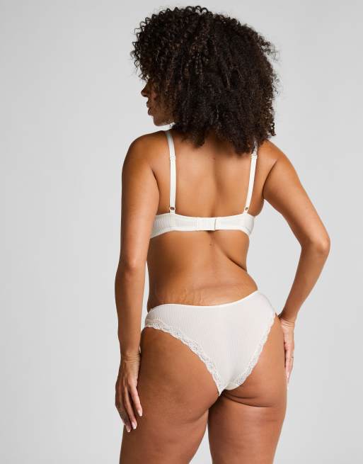 Hunkemoller - Lola - Culotte brésilienne - Blanc, 3 de 3