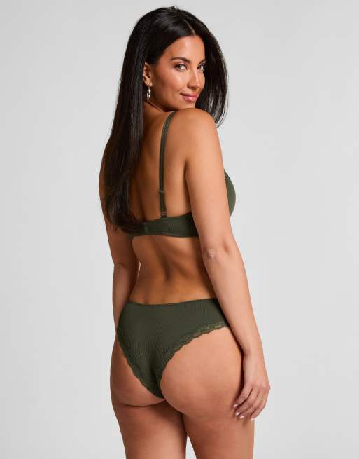 Hunkemoller - Lola - Culotte brésilienne - Vert, 4 de 5
