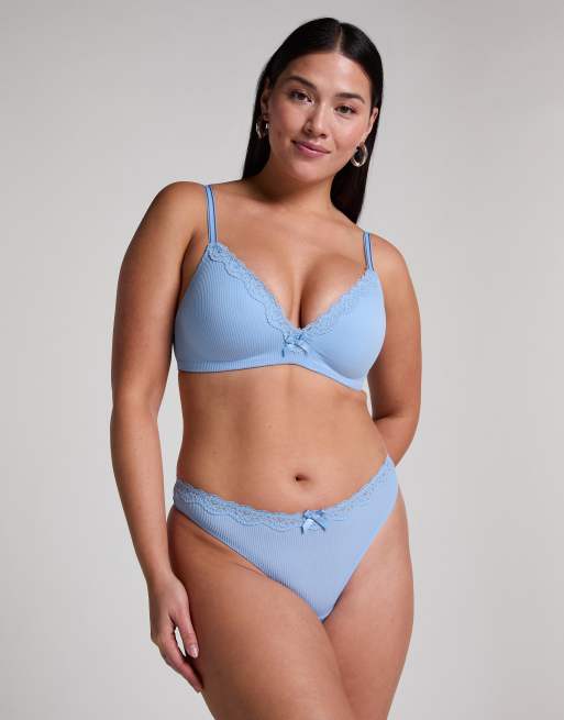 Hunkemoller - Lola - String - Bleu, 4 de 4