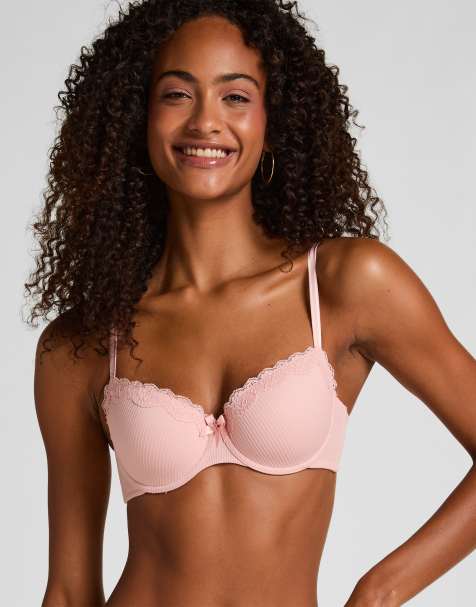 Hunkemöller – Lola – Wattierter Bügel-BH in Rosa - view 1