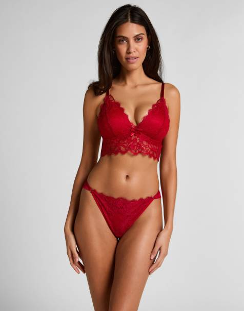 Hunkemöller – Marianna – Valentinstag – Brasilianischer Slip in Rot - view 1