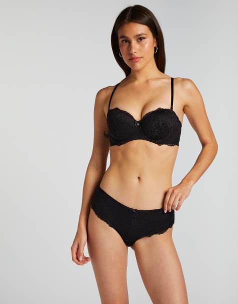 Hunkemoller Marine brazilian in black - view 1