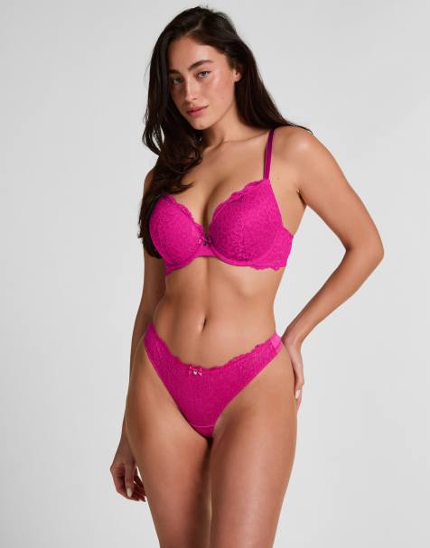 Hunkemöller – Marine – Tanga in Rosa - view 1