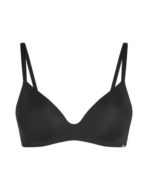 Hunkemöller - Mona - Gewatteerde bh zonder beugel in zwart, 4 van 5