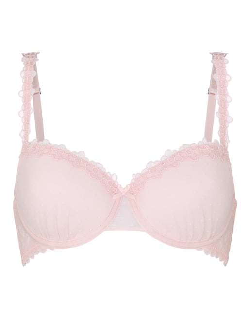 Hunkemoller Padded underwired bra eleanora in pink, 5 of 6