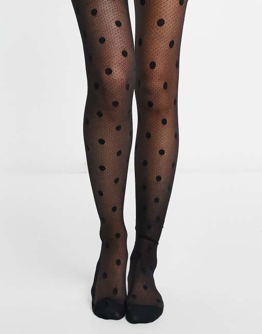 Polka dot hotsell hold ups