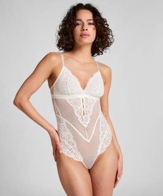 Hunkemöller - Posie - Body in Weiß